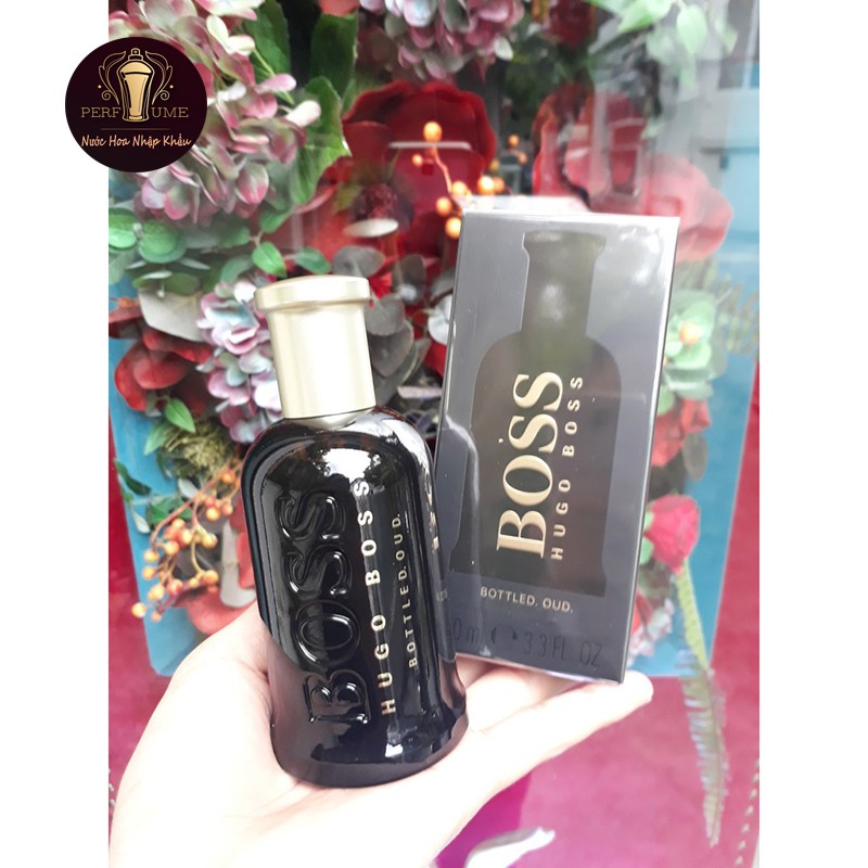 Nước hoa Hugo Boss Bottled Oud Cologne mạnh mẽ, nam tính, tươi mát - 100ml