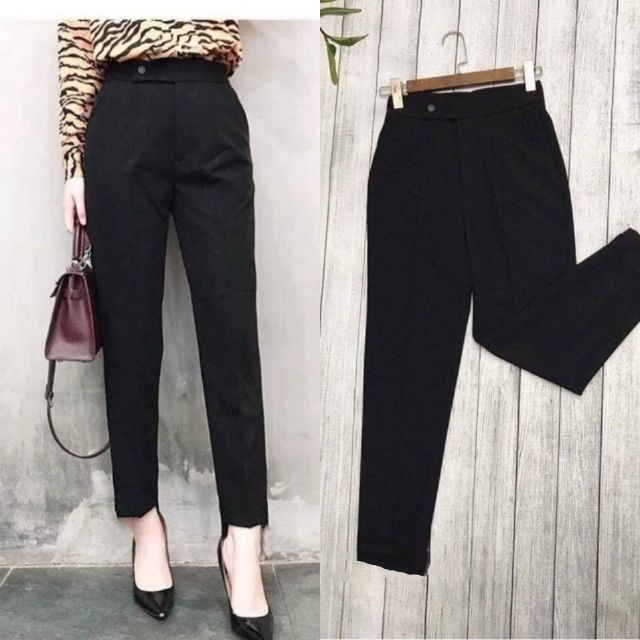 QUẦN BAGGY GẤU LỆCH KINA Dáng Lỡ 84CM, có big size 86kg