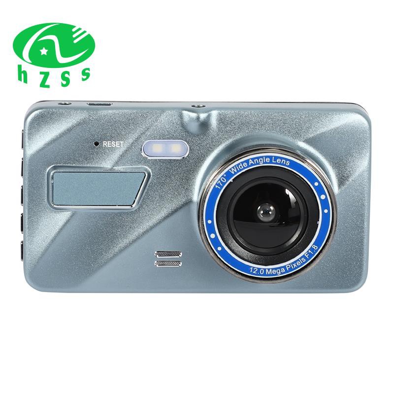 Mới Camera Hành Trình Dvr Hd 1080p Ống Kính Kép 4 Inch Cho Xe Hơi