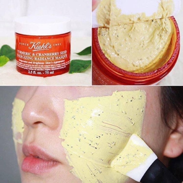 Mặt nạ nghệ Kiehl’s Turmedic & Cranberry Seed Energizing Radiance Masque | BigBuy360 - bigbuy360.vn