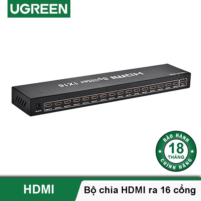 Bộ chia HDMI 1 ra 16 cổng UGREEN 40218