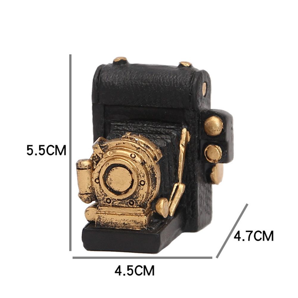 Mô hình thu nhỏ bằng nhựa phong cách retro cổ điển nhiều mẫu tùy chọn để trang trí nhà cửa