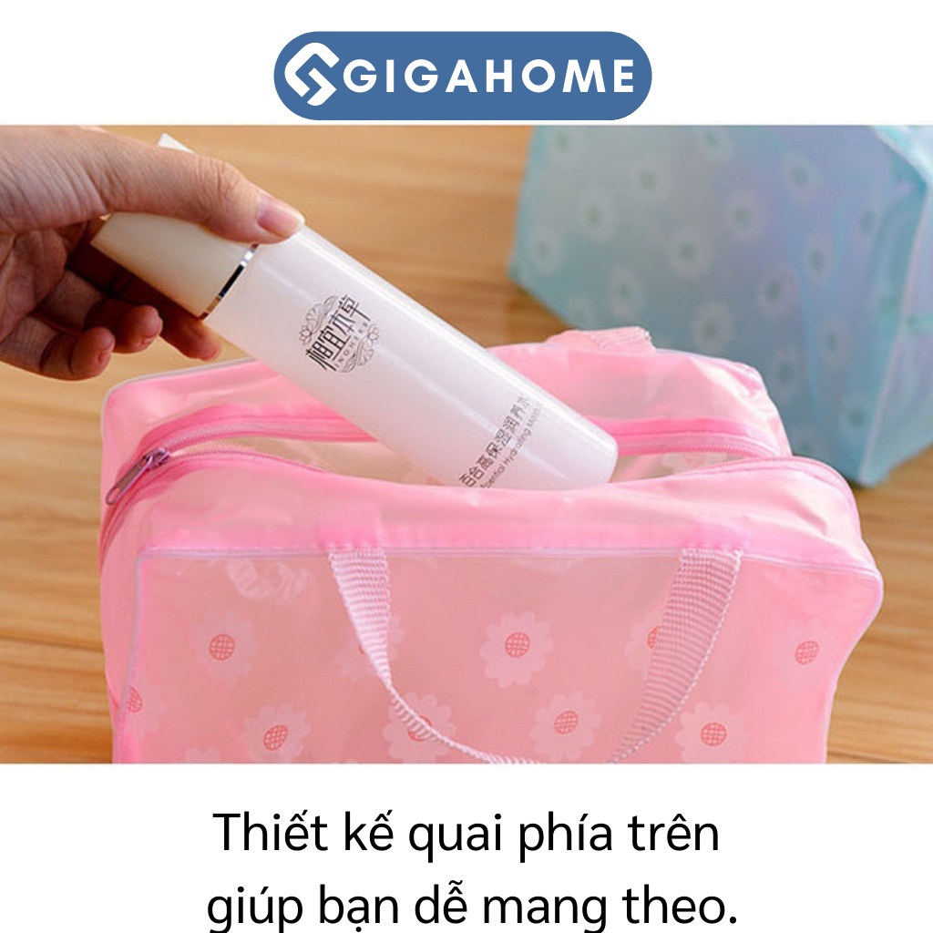 Túi Đựng Mỹ Phẩm, Đồ Dùng Cá Nhân GIGAHOME Nhỏ Gọn, Đi Du Lịch Tiện Lợi 2838