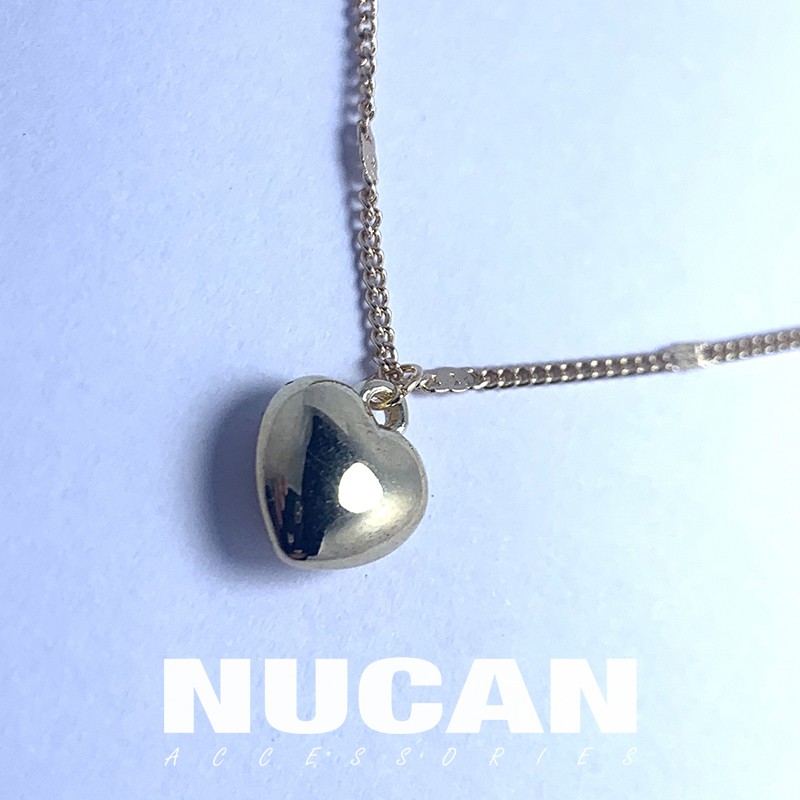 Dây chuyền mặt hình trái tim vàng nữ đẹp nữ tính NUCAN - DC3