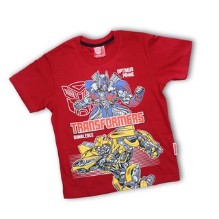 Áo thun thái trẻ em Marvel Transformers