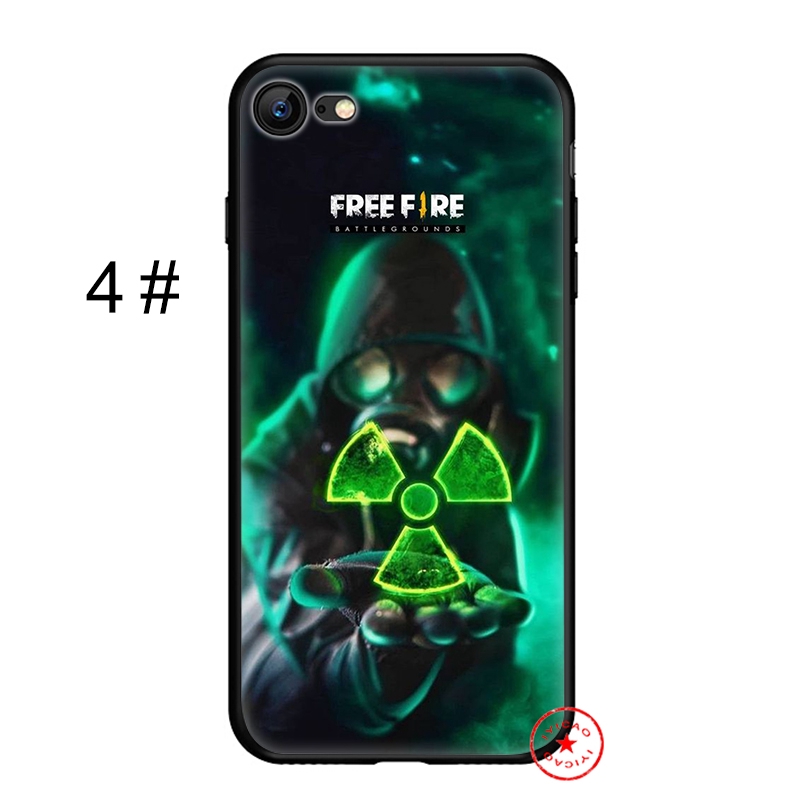 Ốp điện thoại mềm in hình trò chơi Free Fire cho IPHONE X Xs MAX Xr 8 7 6 5 5S SE XH13