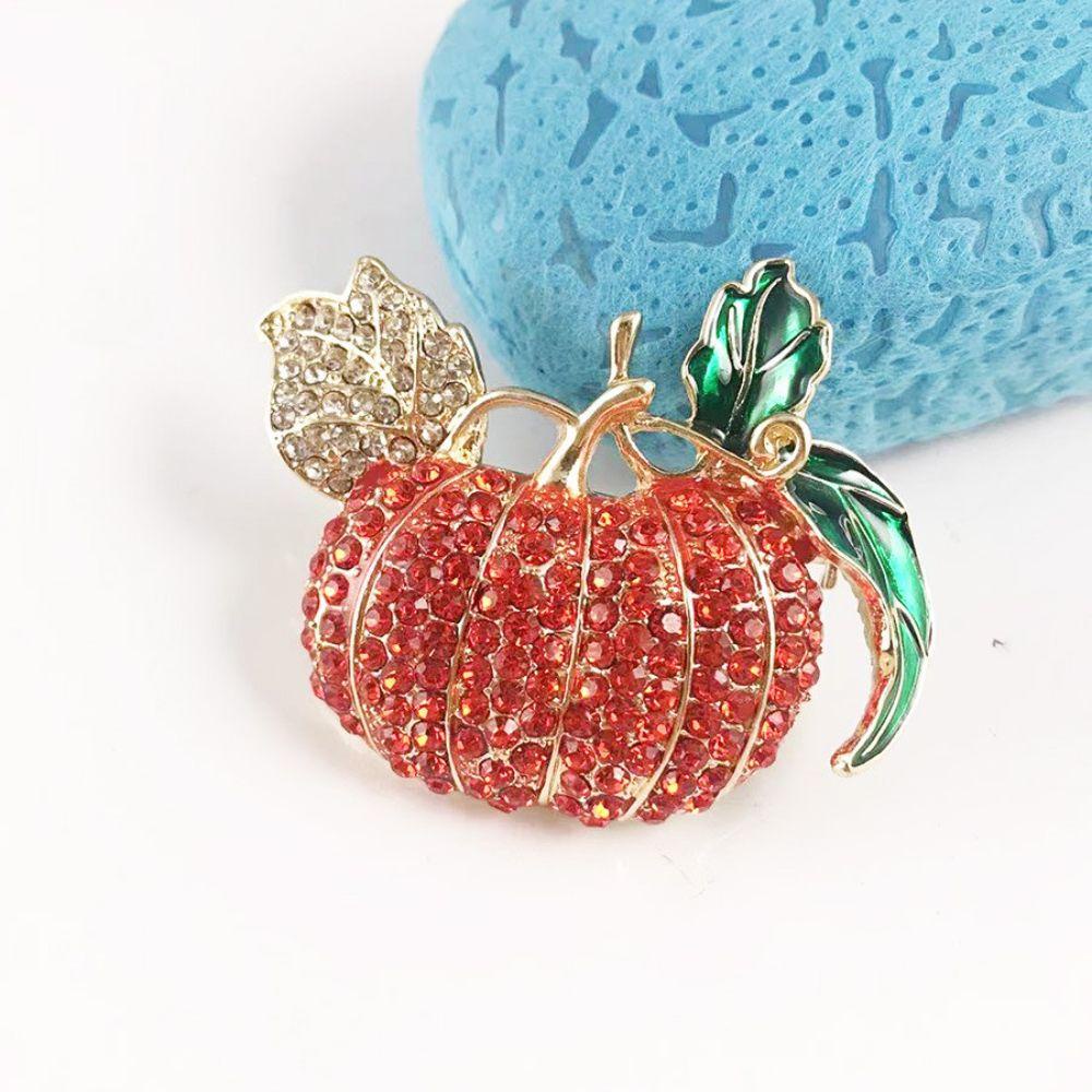 Trâm Cài Áo Hình Bí Ngô Halloween Sáng Tạo