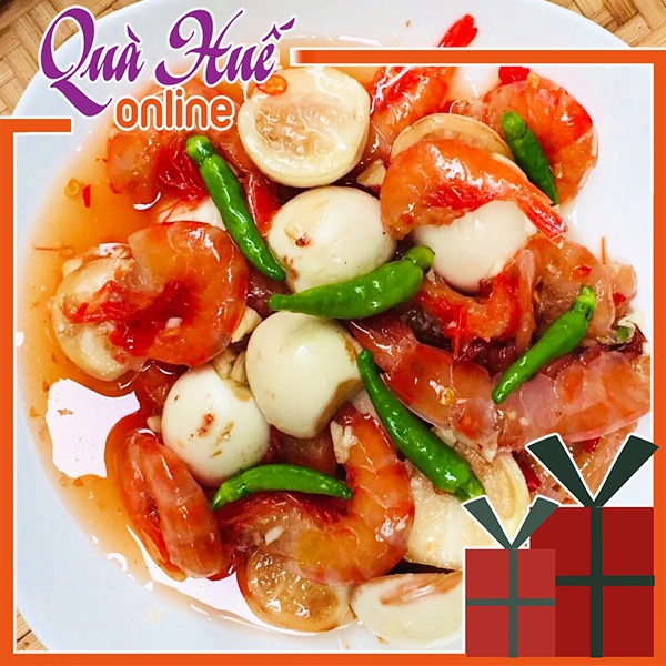 Cà pháo dầm Tôm chua Phú Thành 500g - Đặc sản Huế