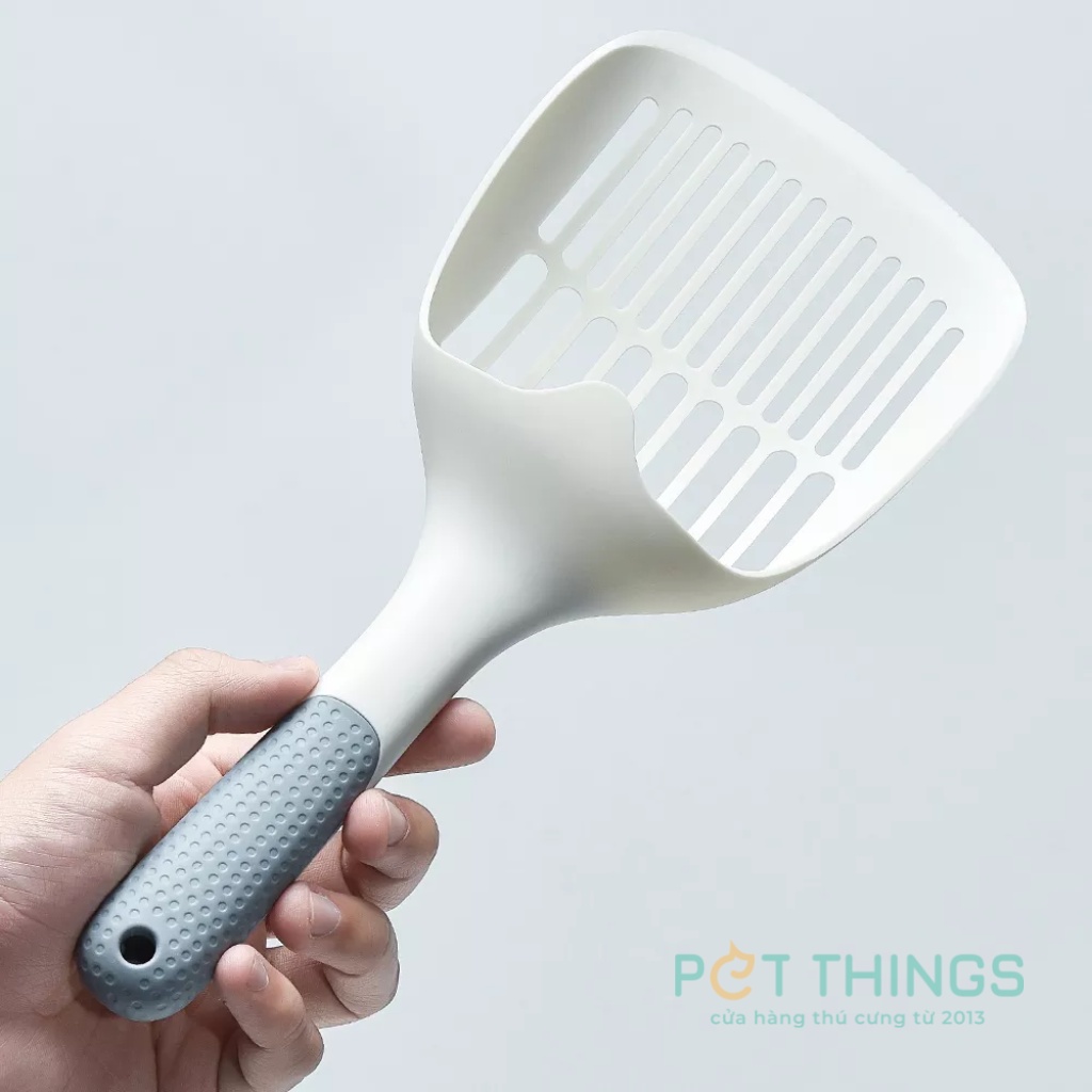 Xẻng lưới rộng hốt vệ sinh cho mèo mọi loại cát