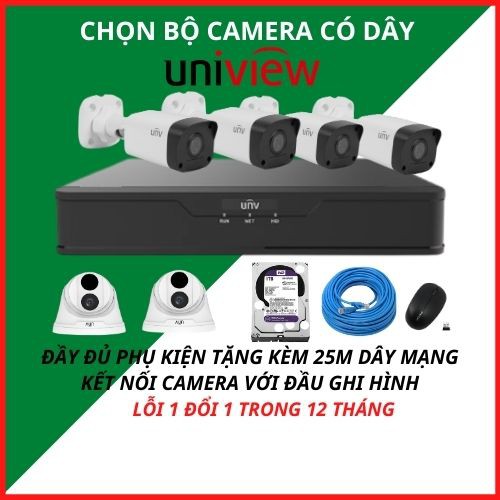 [CHỌN BỘ FULL]CAMERA IP CHỌN BỘ TẶNG KÈM FULL PHỤ KIỆN VÀ DÂY CÓ DÂY IPC AN NINH QUAN SÁT GIÁM SÁT H.265 CHÍNH HÃNG