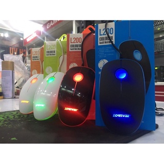 Chuột Led Gaming đổi Màu Zornwee L200 Boston M10 Golden Fiel Chuột Máy Tính Có Dây Chơi Game Đèn Led 7 Màu Siêu Đẹp VNET