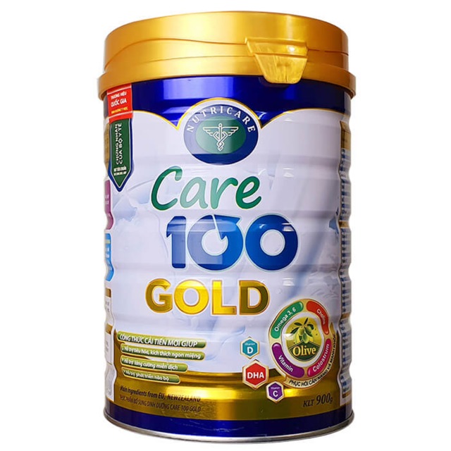 Sữa Care 100 Gold 900g