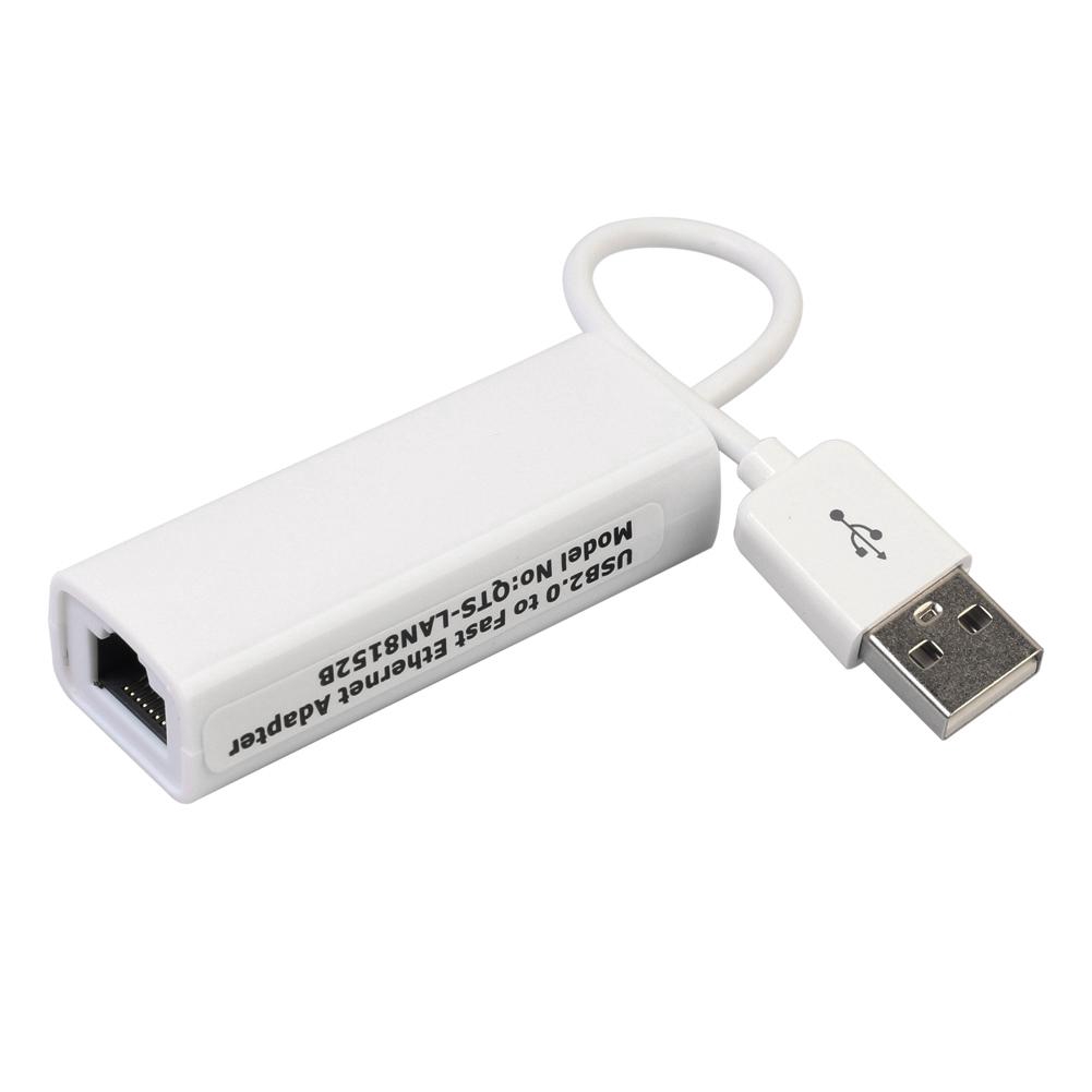 Dây Cáp Chuyển Đổi Usb 2.0 Sang 10 / 100 Lan Rj45 Lan Cho Máy Chơi Game Nintendo Switch Wiiu U Macbook Chromebook Windows 10 8.1 Mac Osbox Ax88772