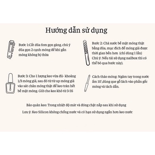 [NAILBOX] Mẫu Basic Màu Trơn Bóng, Lì - Thiết kế theo form móng