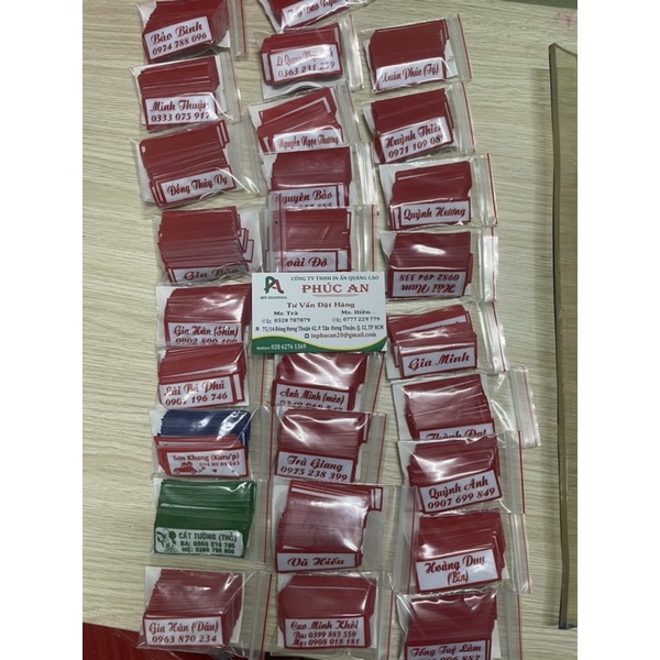 Nhãn tên - phù hiệu - logo ủi