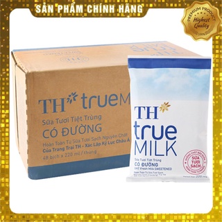 Sữa th true milk túi 220ml