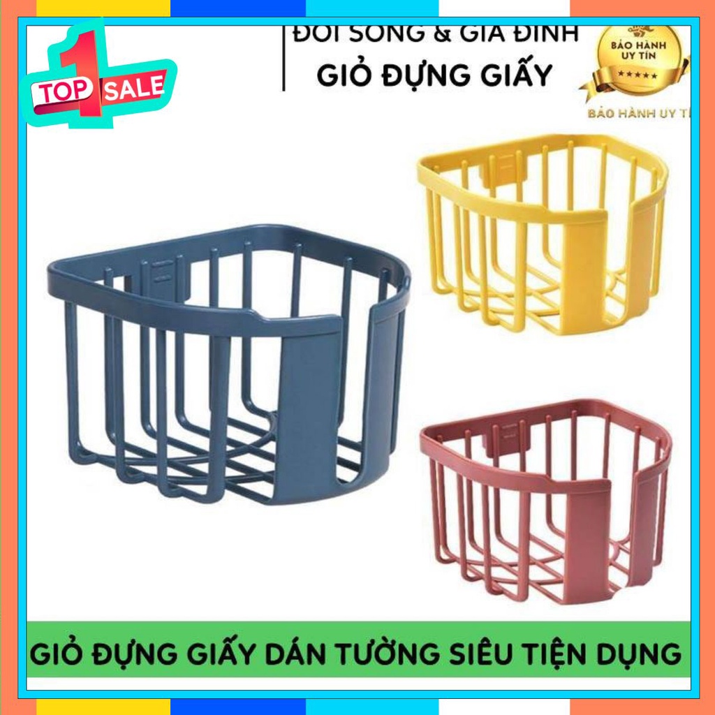 GIỎ ĐỰNG GIẤY VỆ SINH TREO TƯỜNG ĐA NĂNG TIỆN DỤNG