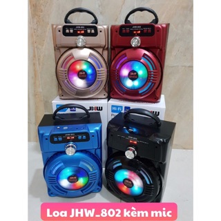 [SALE 10%] Loa bluetooth JHW-802 20W tặng 1 micro có dây