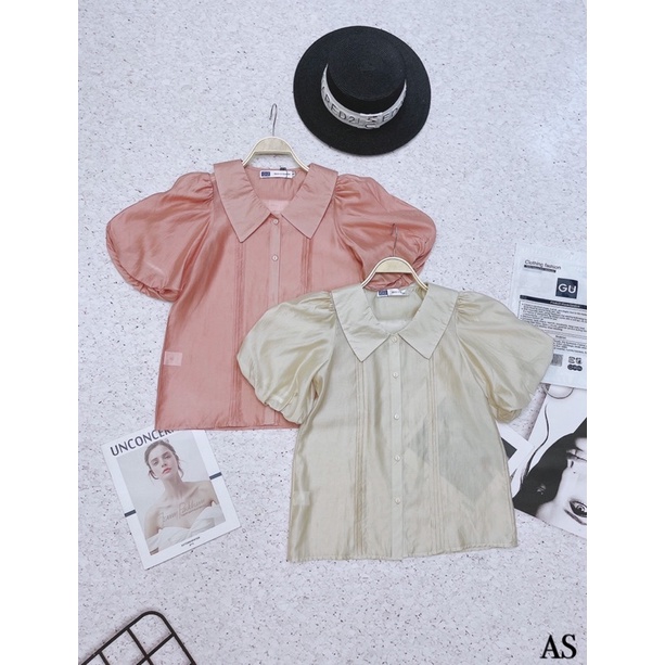 ÁO TƠ GU TAY PHỒNG 2 MÀU