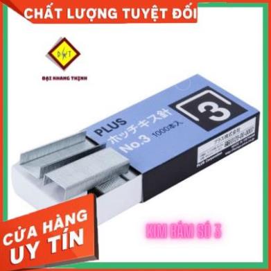 Kim bấm giấy số 3 Plus Gim bấm giấy số 3 CAM KẾT CHÍNH HÃNG