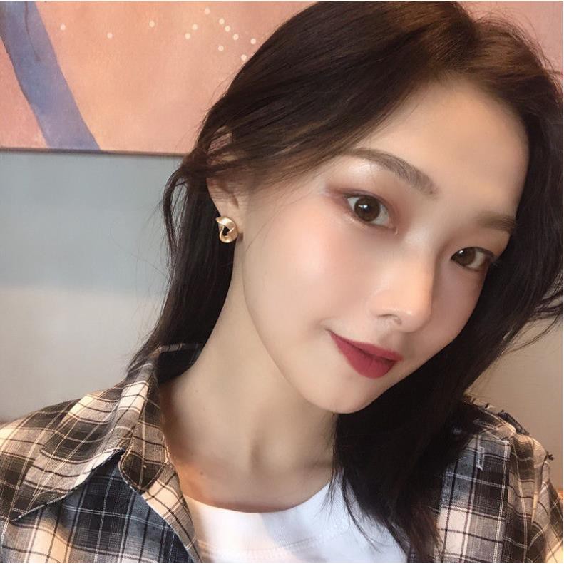 Bông Tai Hợp Kim Hình Tam Giác Không Gây Dị Ứng A63