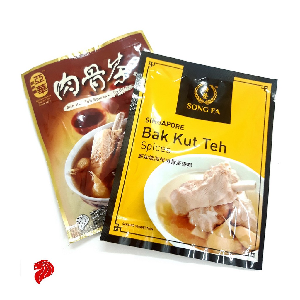Combo Gia vị Bak Kut Teh Singapore SONG FA & YA HWA