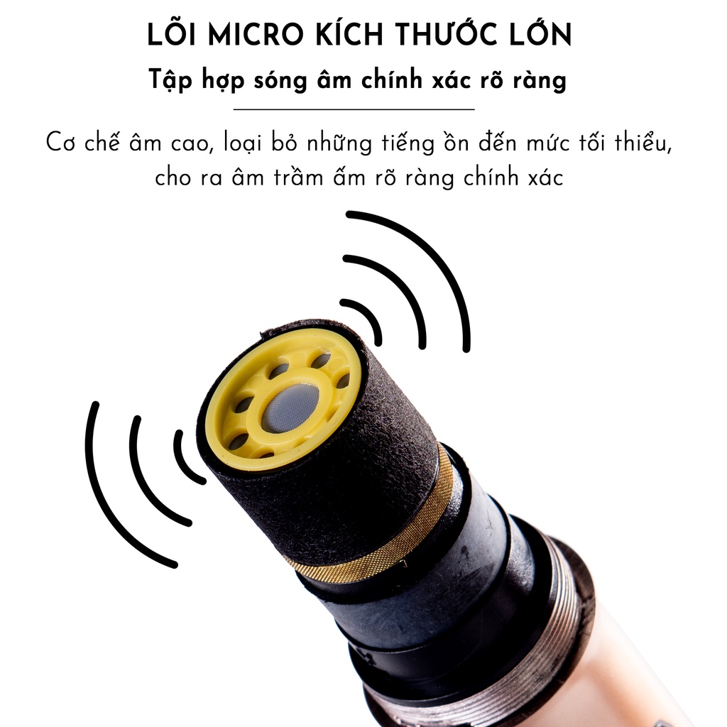 Micro karaoke không dây cao cấp JSJ W221 mẫu mới tích hợp màn hình led chuyên nghiệp công nghệ cải tiến âm thanh chân th