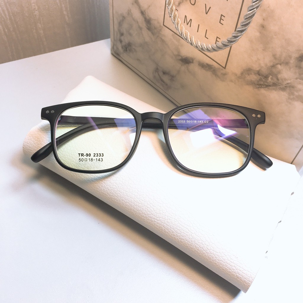 [Mã SKAMCLU7 giảm 10% cho đơn từ 0Đ] Gọng kính vuông 2333 nhận cắt mắt cận viễn loạn | BigBuy360 - bigbuy360.vn