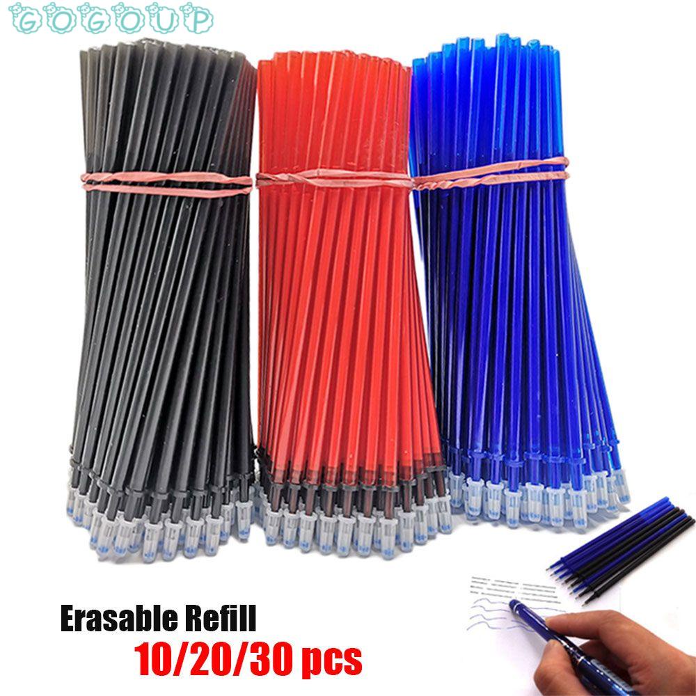 Set 10/20/30 Bút Bi Mực Nước Ngòi 0.5mm Có Thể Xóa Được Tiện Dụng Cho Học Sinh/Văn Phòng