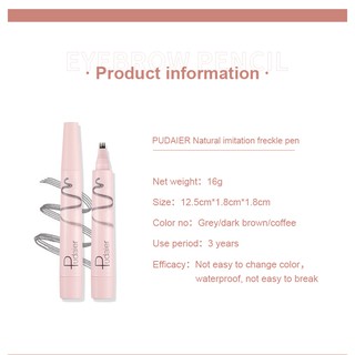 Chì kẻ mày PUDAIER mới 3 màu 16g
