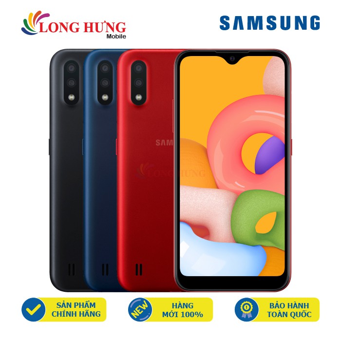 Điện thoại Samsung Galaxy A01 - Hàng Chính Hãng