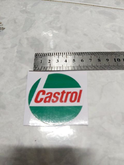 Tem decal Nhớt Castrol Dán Xe, Điện Thoại Giá Rẻ