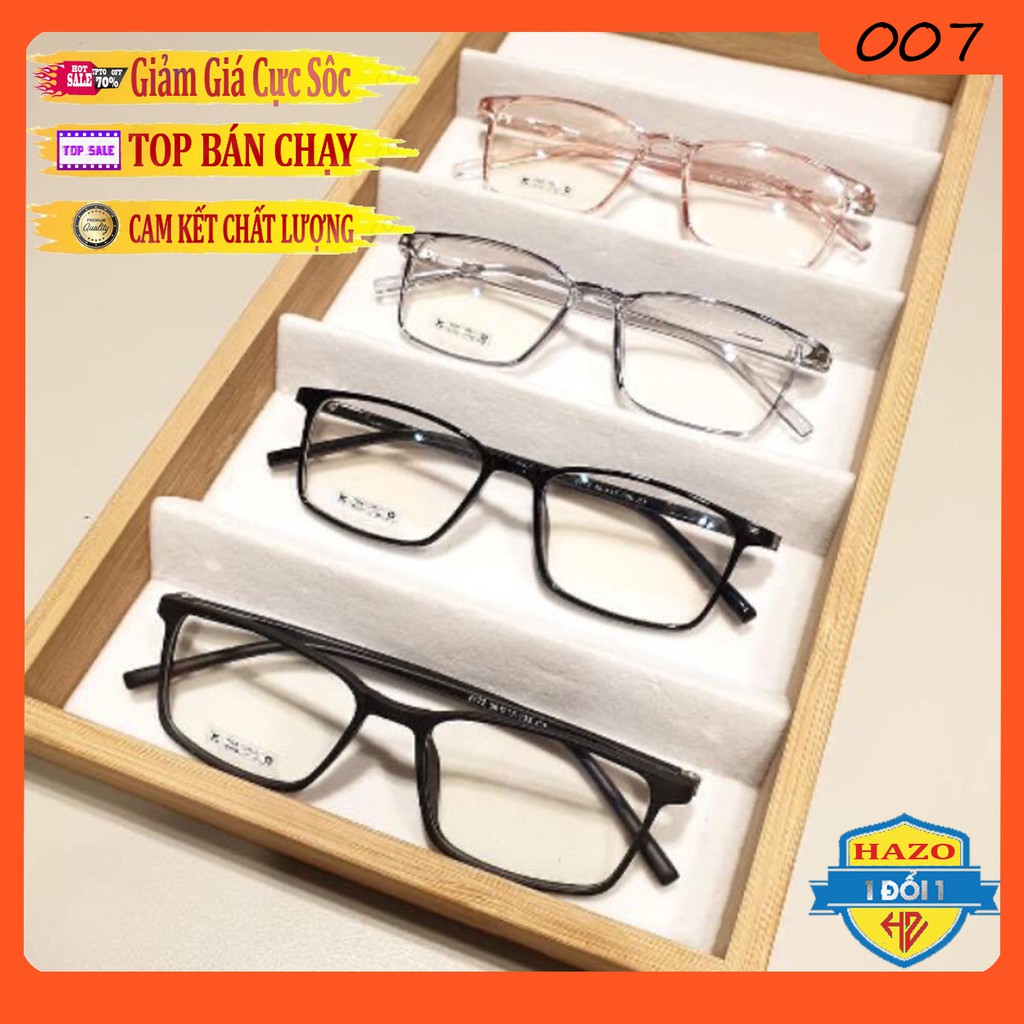 MẮT KÍNH GIẢ CẬN HÀN QUỐC FORM VUÔNG TR90 SIÊU DẺO CỰC HOT | BigBuy360 - bigbuy360.vn