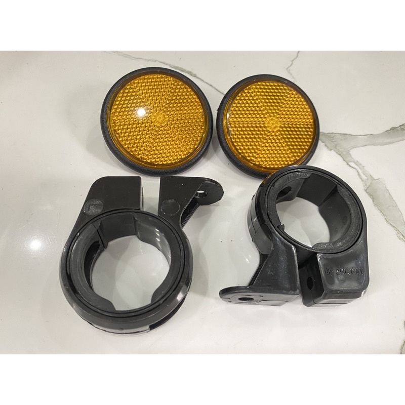 Mắt Mèo Phản Quang Xe Máy Full Bộ Trước Sau ( Giá 1 cặp)