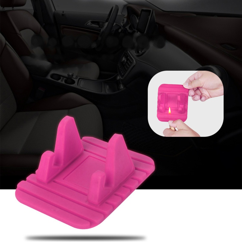 Giá Đỡ Điện Thoại / Thẻ Chống Trượt Gắn Bảng Điều Khiển Xe Hơi