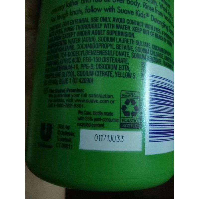 👶 Sữa Tắm Gội Xả Cho Trẻ Em Suave Kids 3in1👶