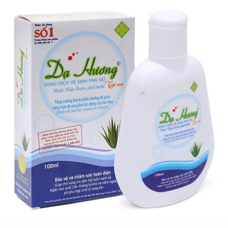 Dung dịch vệ sinh phụ nữ Dạ Hương 100ml