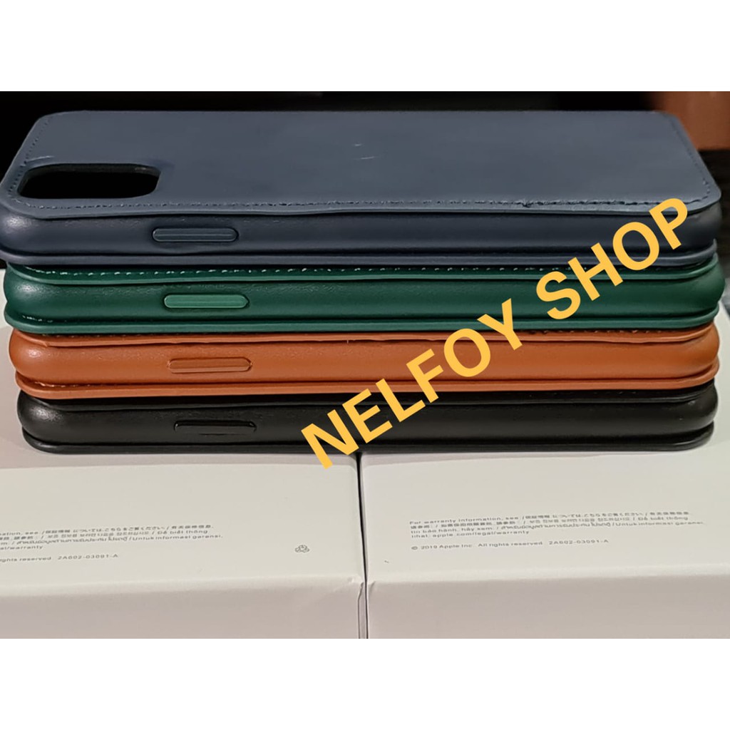 Ốp Lưng Silicone Cho Iphone 11 Pro Folio Cover Autolock