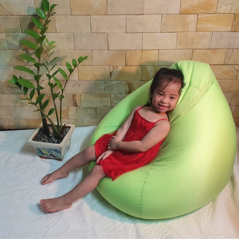 Ghế lười hạt xốp 3ii Home dành cho bé yêu size 80x100cm chất liệu sử dụng cao cấp màu sắc đa dạng nhẹ nhàng êm ái