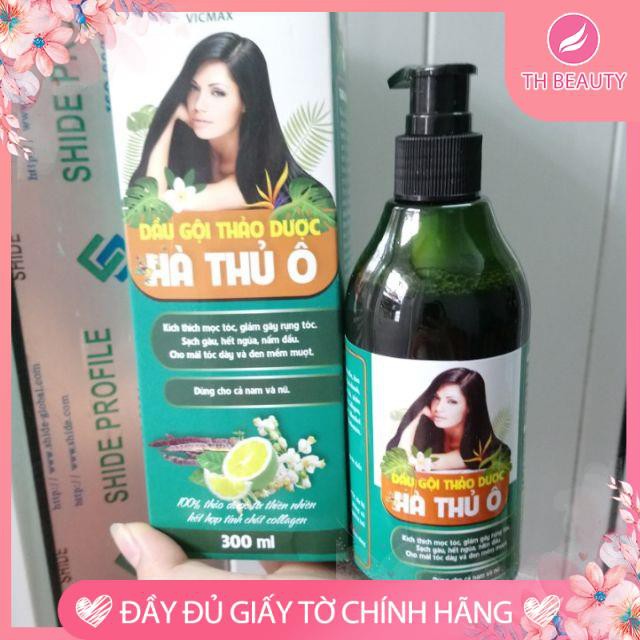 <THẬT 100%> Dầu gội thảo dược Hà Thủ Ô