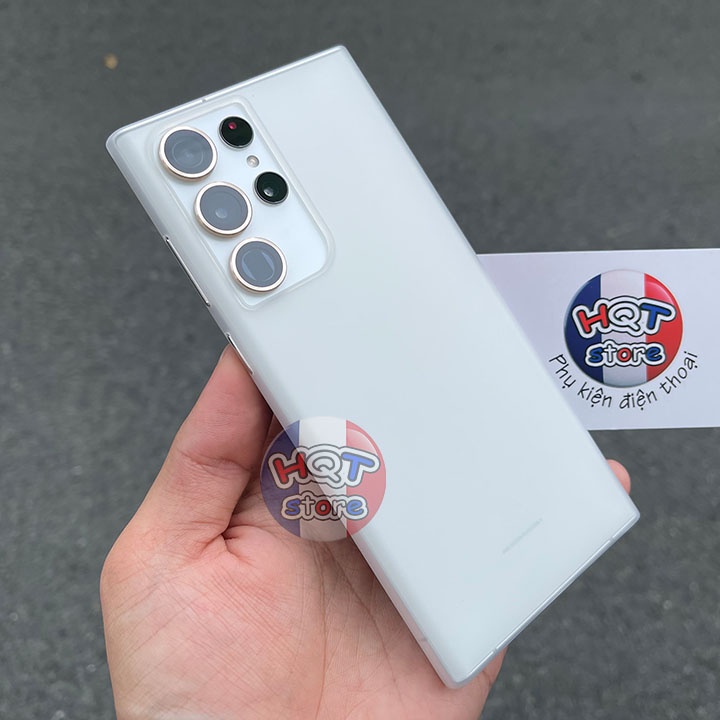 Ốp lưng siêu mỏng Ultra Slim 0.4mm  cho S22 Ultra / S22 Plus / S22 nhám chống bám vân tay
