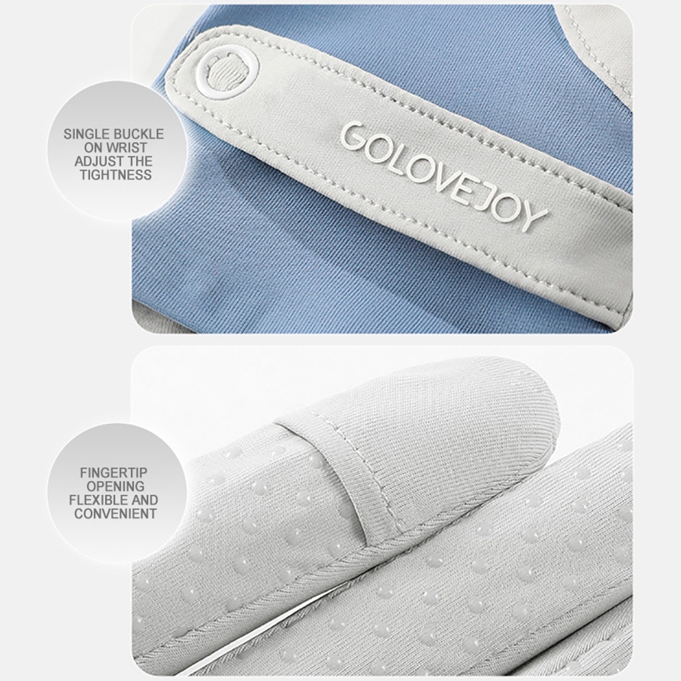 Găng Tay Silicone Chống Trượt Chống Tia UV Thoáng Khí Cho Nữ