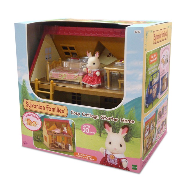 Đồ chơi nhà búp bê Sylvanian Families Ngôi nhà 5242 và 5303