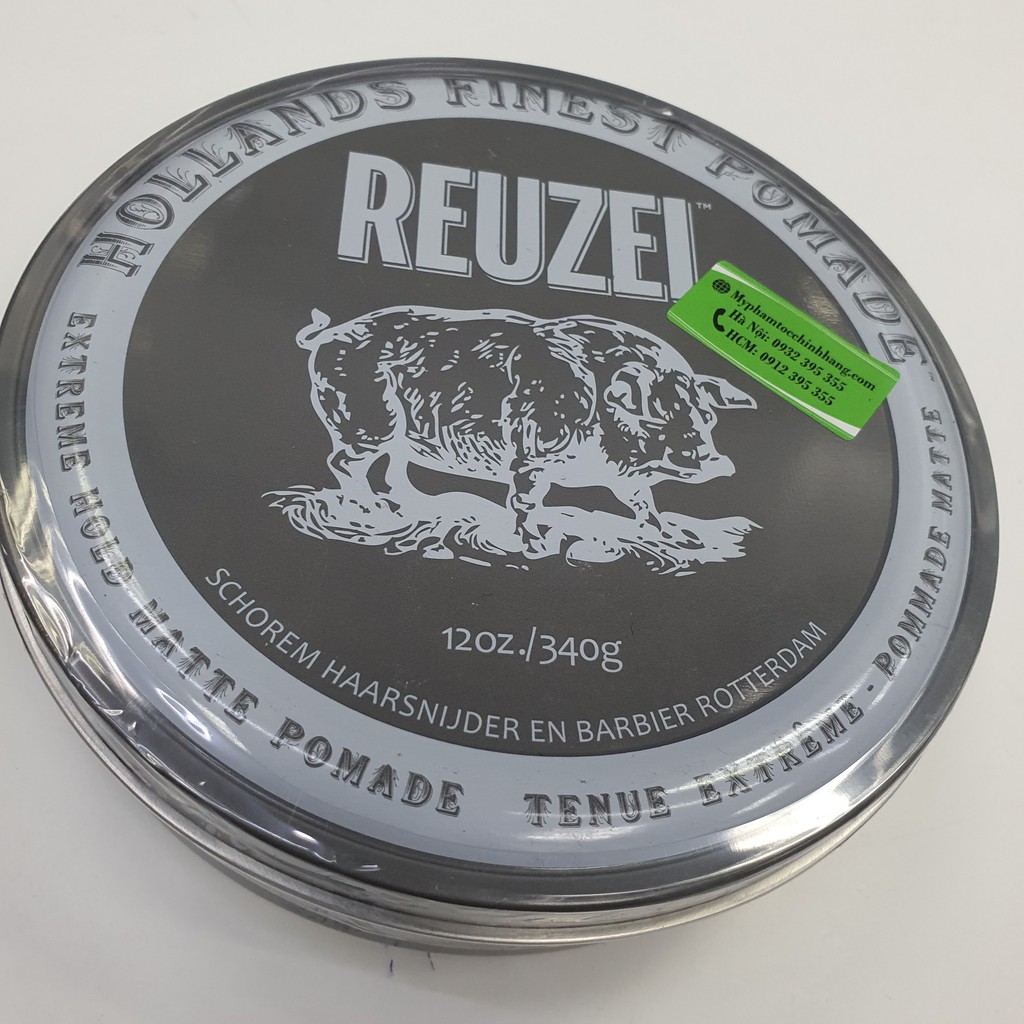 SÁP REUZEL SIÊU CỨNG EXTREME HOLD MATTE POMADE 35G-113G-340G