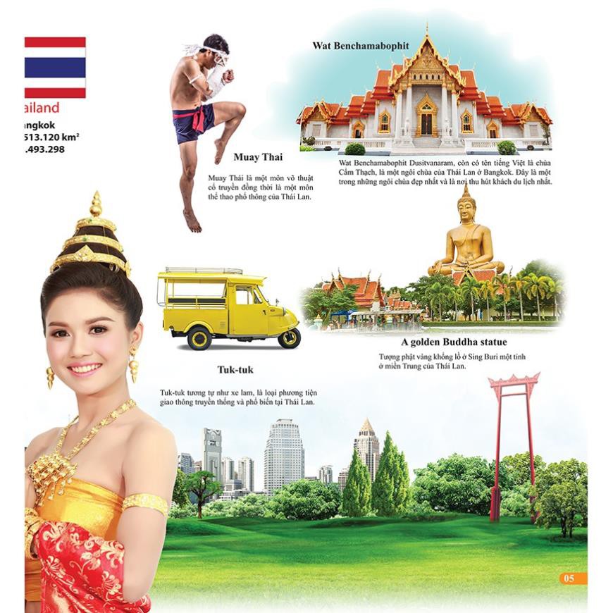 Sách - Atlas các quốc gia trên thế giới Châu Á (bìa cứng) | BigBuy360 - bigbuy360.vn