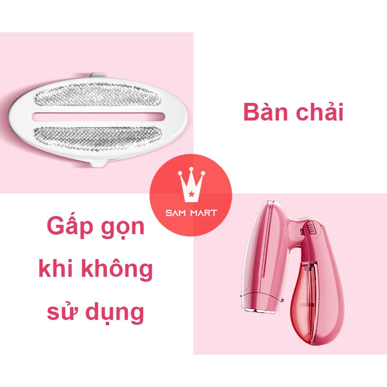 [BẢO HÀNH 12 THÁNG] Bàn Là Hơi Nước Cầm Tay, Bàn Ủi Hơi Nước Cầm Tay Mini Gấp Gọn SOKANY SK-3060 Công Suất 1500W