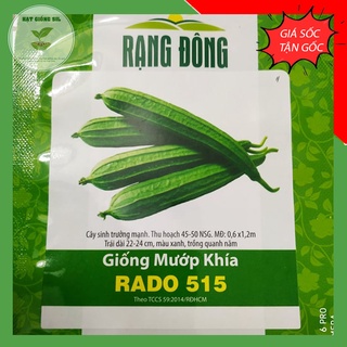 Hạt giống Mướp khía dễ trồng, sai trái , ăn ngon