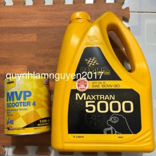 (Xe tay ga) Nhớt Bardahl 0,8l & 130ml [150ml] nhớt lap