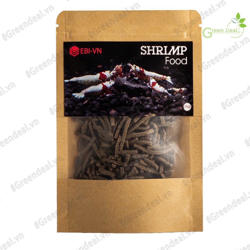 EBI VN - Shrimp Food (Túi 35 gram) | Thức ăn cho tép cảnh thủy sinh