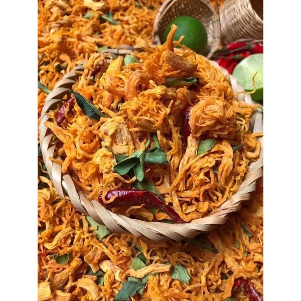 100 gram Gà khô lá chanh loại Đặc Biệt